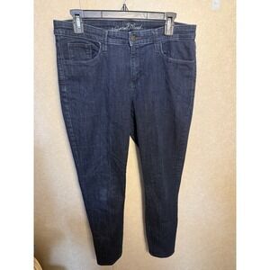 Women's Universal Thread Dark Wash Skinny Jeans Women's Size 12/31 R Mid Rise